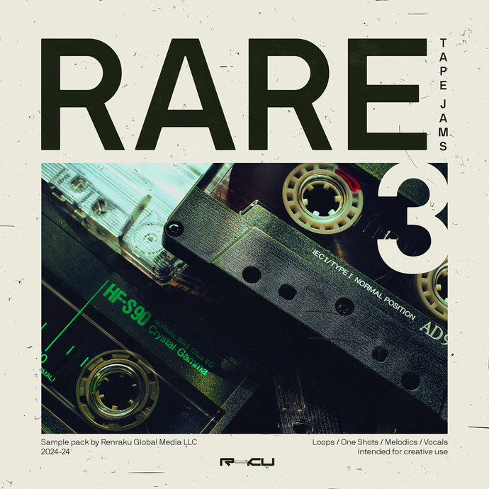 RARE - Tape Jams 3 - Hiphop & RnB & Phonk Sample Pack