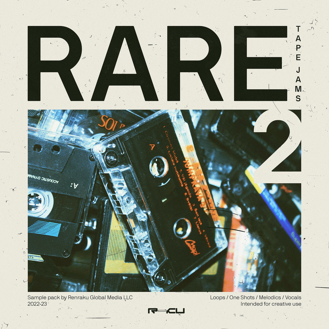 RARE - Tape Jams Volume 2 - Hiphop & RnB Sample Pack