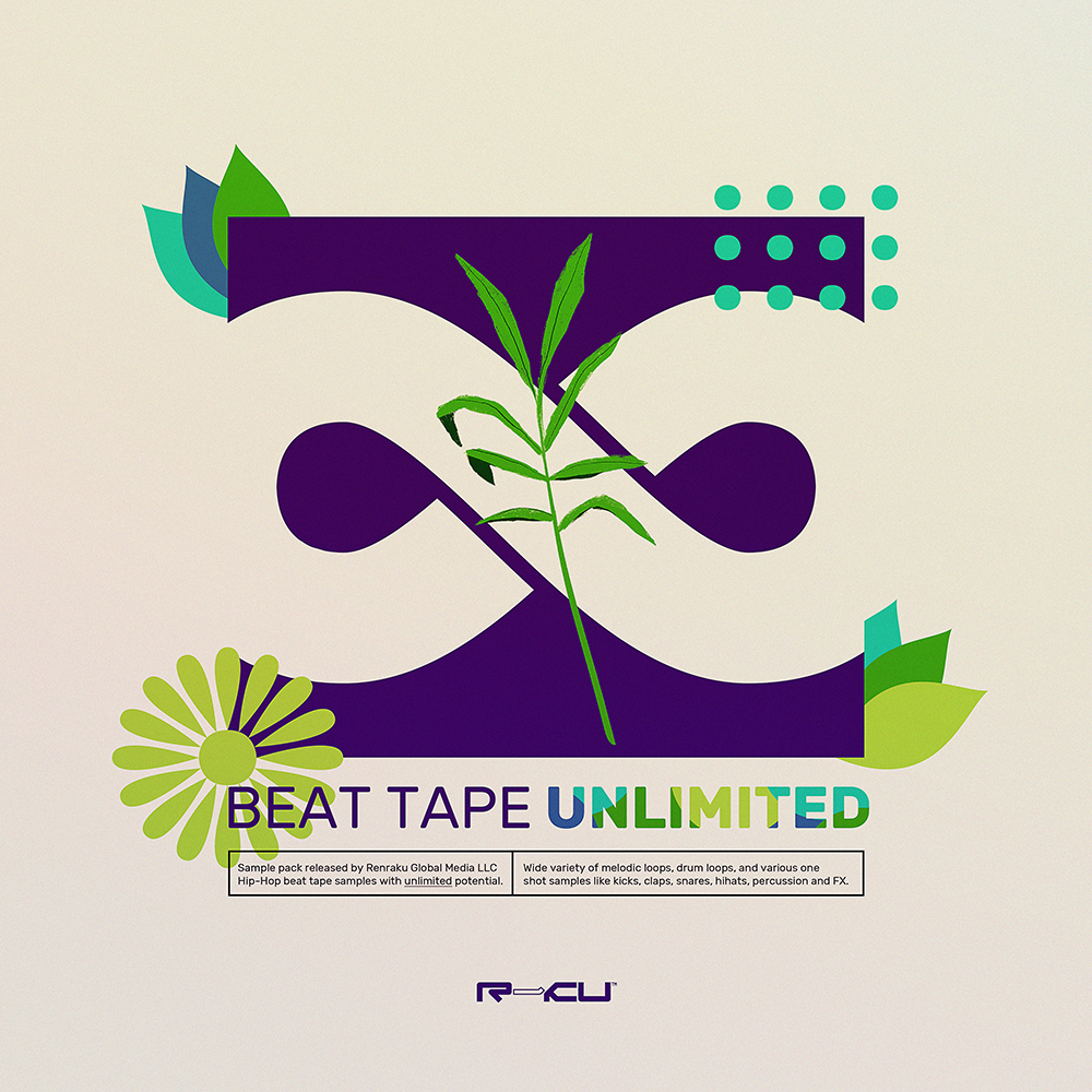 Beat Tape Unlimited Beats Hiphop Lofi Sample Pack Renraku